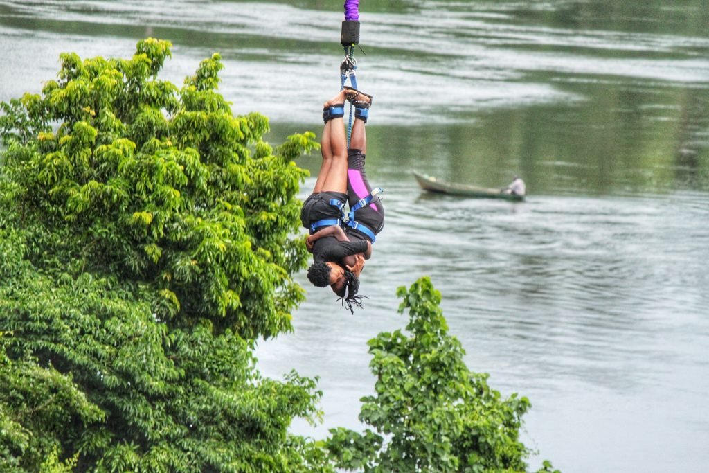 Adventure Capital of East Africa is bungee jumping