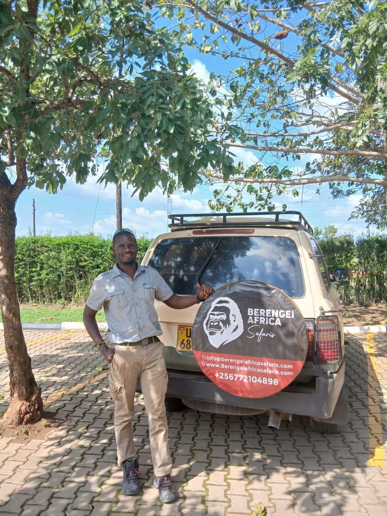 THE Boss at Berengei Africa Tours getting ready for work