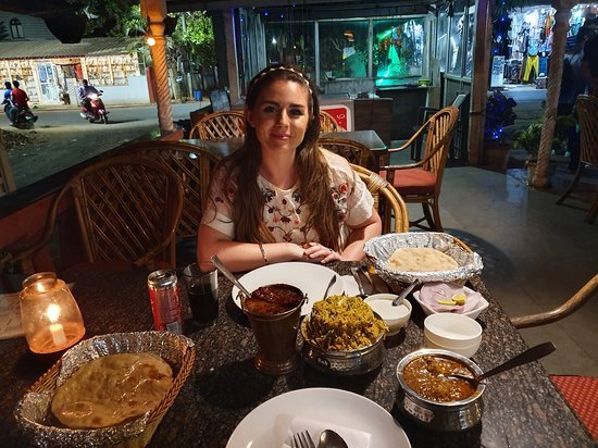 Eating in a restaurant in Rwanda's Kigali City, African Safari Honeymoon